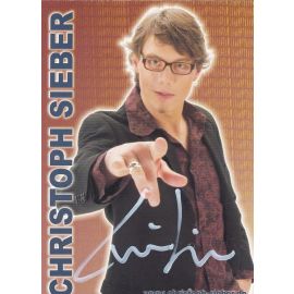 Autogramm Kabarett | Christoph SIEBER | 2010er (Portrait Color) Null Problemo