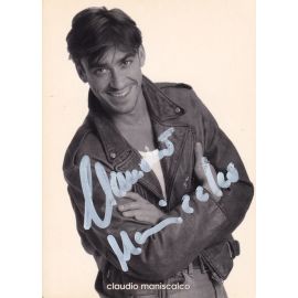Autogramm Schauspieler | Claudio MANISCALCO | 2000er (Portrait SW) Treder