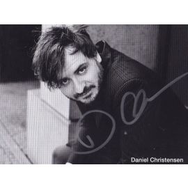 Autogramm Schauspieler | Daniel CHRISTENSEN | 2010er (Portrait SW)