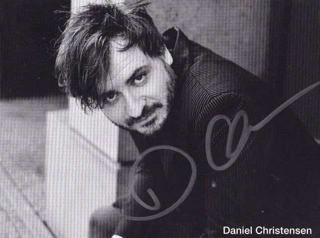 Autogramm Schauspieler | Daniel CHRISTENSEN | 2010er (Portrait SW)