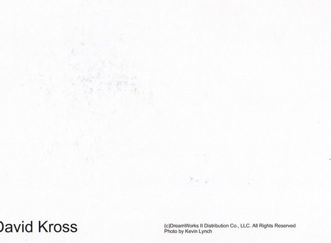 Autogramm Schauspieler | David KROSS | 2010er (Portrait Color) Lynch