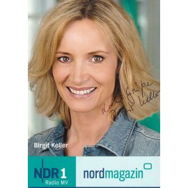 Autogramm Radio | NDR1 MV | Birgit KELLER | 2016 "Nordmagazin" (Garrels)