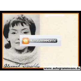 Autogramm Schauspieler | Almut SANDSTEDE | 1980er (Portrait SW)