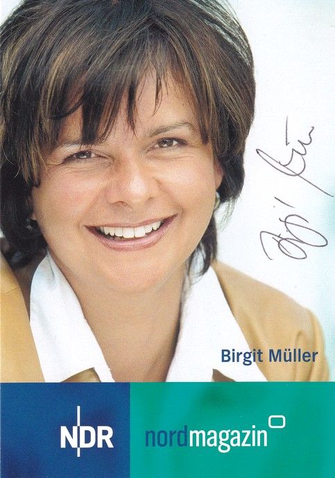 Autogramm TV | NDR | Birgit MÜLLER | 2010er "Nordmagazin" (Garrels)