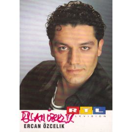 Autogramm TV | RTL | Ercan ÖZCELIK | 1990er (Portrait Color) Kuhröber