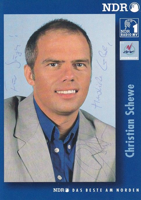 Autogramm TV | NDR | Christian SCHEWE | 1990er "Nordmagazin"