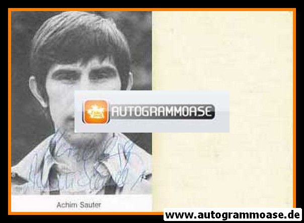Autogramm Schauspieler | Achim SAUTER | 1970er (Portrait SW)