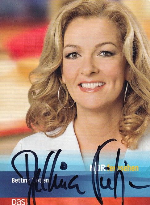 Autogramm TV | NDR | Bettina TIETJEN | 2000er "Das!" (Westermann)