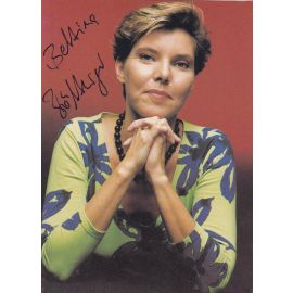 Autogramm TV | WDR | Bettina BÖTTINGER | 1990er (Portrait Color) Winkler