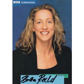 Autogramm TV | WDR | Britta RECKWALD | 2000er (Portrait Color) Fürst