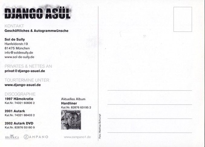 Autogramm Comedy | Django ASÜL | 2004 "Hardliner" (Schrumpf)