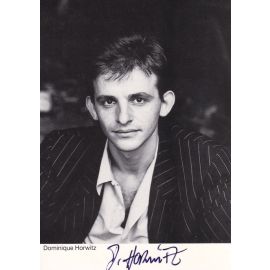 Autogramm Schauspieler | Dominique HORWITZ | 1990er (Portrait SW Rüdel) Rakete
