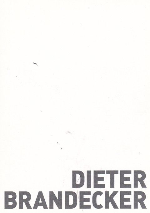 Autogramm Schauspieler | Dieter BRANDECKER | 2010er (Portrait Color) 