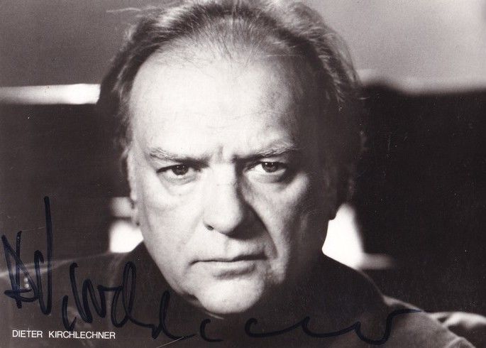 Autogramm Schauspieler | Dieter KIRCHLECHNER | 1990er (Portrait SW Rüdel) Zemann