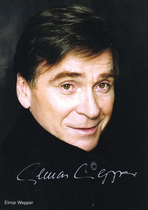 Autogramm Schauspieler | Elmar WEPPER | 1990er (Portrait Color Rüdel) Hengstenberg