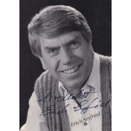 Autogramm Schauspieler | Erich SEYFRIED | 2000er (Portrait SW) Simon