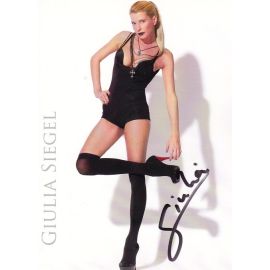 Autogramm Model | Giulia SIEGEL | 2010er (Portrait Color) Silentium SEXY 3