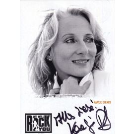 Autogramm Musical | Kaatje DIERKS | 2000er "We Will Rock You"