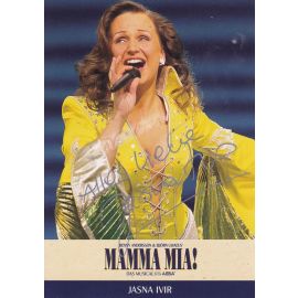 Autogramm Musical | Jasna IVIR | 2000er "Mamma Mia" (Spielszene Color)