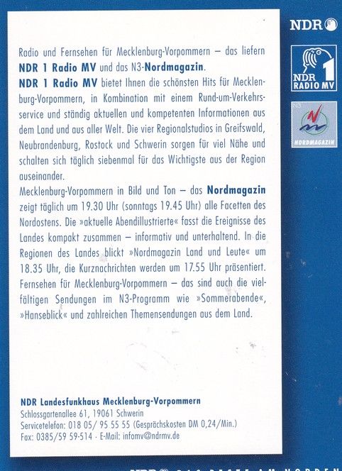 Autogramm TV | NDR | Dörthe GRANER | 1990er "Nordmagazin"