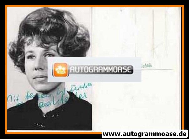 Autogramm Klassik | Barbara SCHERLER | 1960er (Portrait SW)