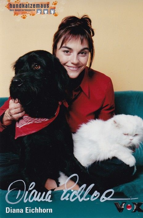 Autogramm TV | VOX | Diana EICHHORN | 2000er "Hundkatzemaus" 2