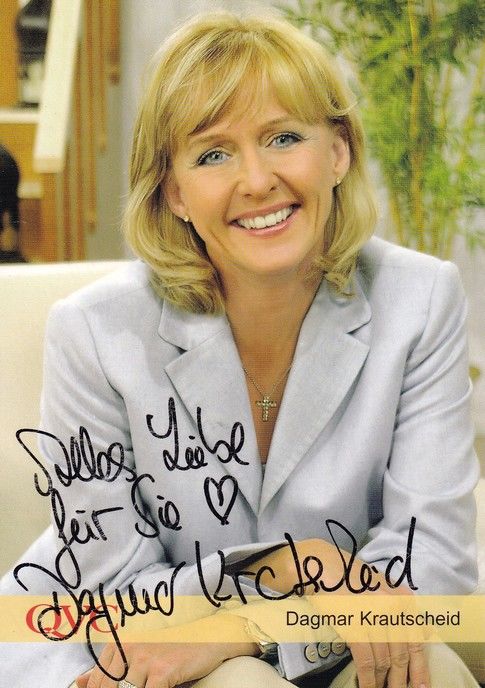 Autogramm TV | QVC | Dagmar KRAUTSCHEID | 2010er (Portrait Color) 