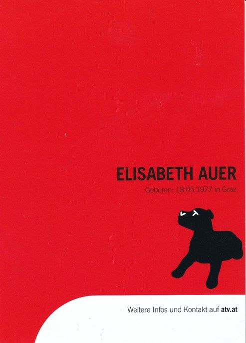 Autogramm TV | ATV | Elisabeth AUER | 2010er (Portrait Color)