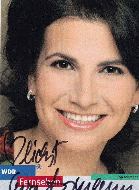 Autogramm TV | WDR | Eva ASSMANN | 2000er (Portrait Color) Fürst