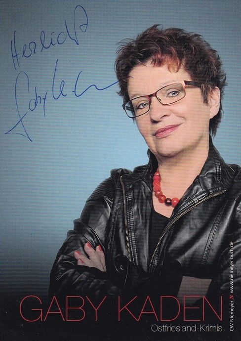 Autogramm Literatur | Gaby KADEN | 2010er (Portrait Color) Niemeyer