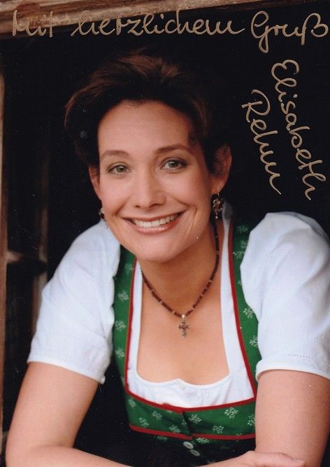 Autogramm TV / Volksmusik | BR | Elisabeth REHM | 2000er Foto (Portrait Color)