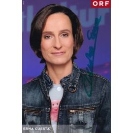 Autogramm TV | ORF | Erna CUESTA | 2000er Foto (Portrait Color)