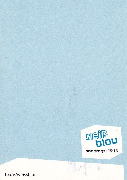 Autogramm TV | BR | Annett SEGERER | 2010er "blau weiss"