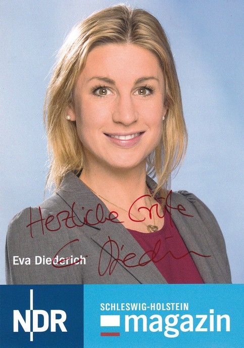 Autogramm TV | NDR | Eva DIEDERICH | 2017 "Schleswig-Holstein Magazin" (Wohlfromm)