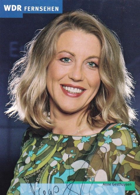 Autogramm TV | WDR | Anne GESTHUYSEN | 2000er (Portrait Color) Wieler