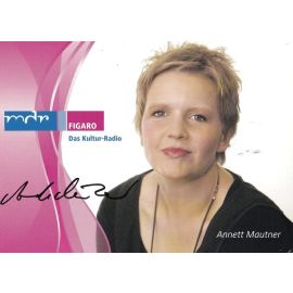 Autogramm Radio | MDR Figaro | Annett MAUTNER | 2005 (Portrait Color) Jehnichen
