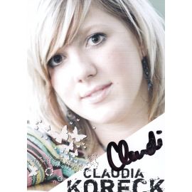 Autogramm Pop | Claudia KORECK | 2008 "Fliang Tour" (Südpol)