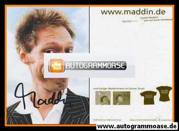 Autogramm Comedy | Martin SCHNEIDER | 2000er (Portrait Color) Website