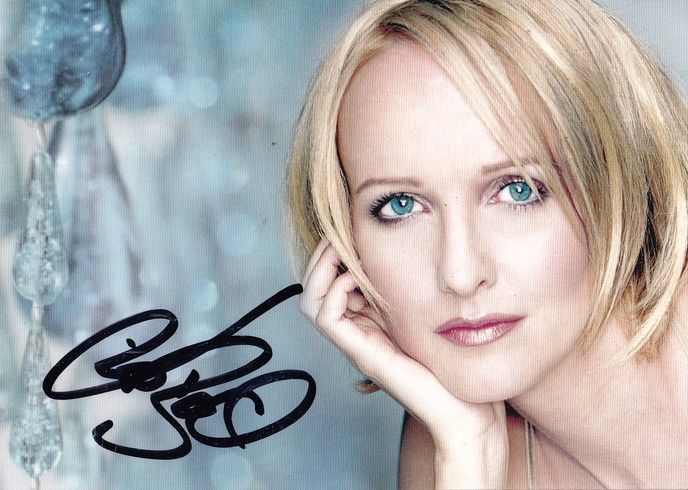 Autogramm Schlager | Kristina BACH | 2001 "Scharf Aufs Leben" (BMG Ariola)