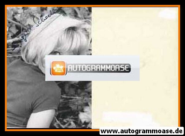 Autogramm Schauspieler | Ingrid SCHOELLER | 1960er (Portrait SW)