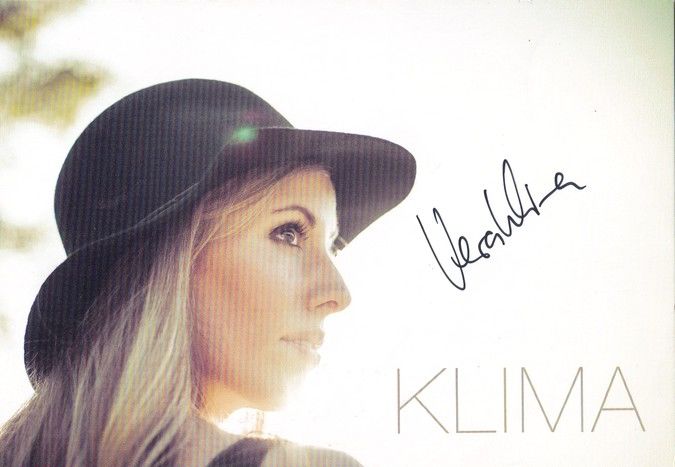 Autogramm Pop | Vera KLIMA | 2016 "Irgendwann Ist Jetzt" (Portrait Color) Wanderlust