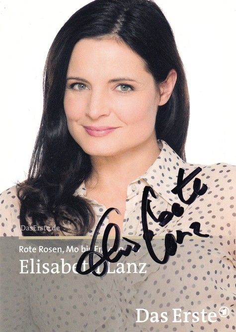 Autogramm TV | ARD | Elisabeth LANZ | 2010er "Rote Rosen" (Jander)