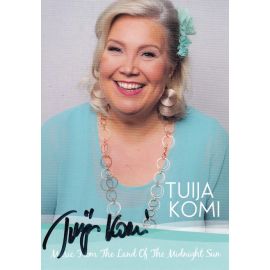 Autogramm Jazz (Finnland) | Tuija KOMI | 2010er (Portrait Color)