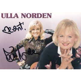 Autogramm Schlager | Ulla NORDEN | 2005 "Zwischen Gestern Und Morgen" (Rubin)