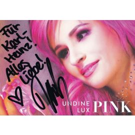 Autogramm Schlager | Undine LUX | 2016 "Pink" (Pink Pearl)