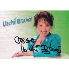 Autogramm Volksmusik | Uschi BAUER | 2012 "Alles Im Grünen Bereich" (Zoom)