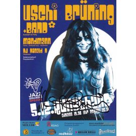 Autogramm Jazz | Uschi BRÜNING | 1990er (Konzert SW) Kunsthalle