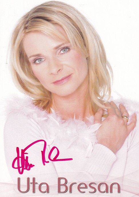 Autogramm Schlager | Uta BRESAN | 2006 "Himmlische Augenblicke" (Palm)