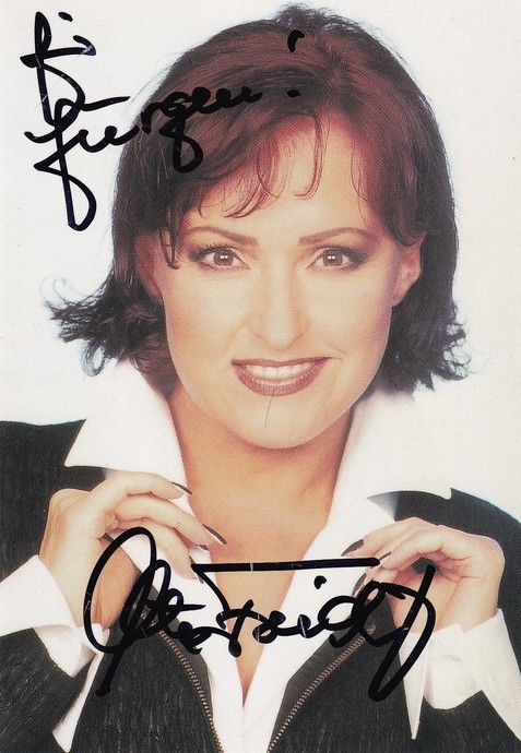 Autogramm Schlager | Ute FREUDENBERG | 1999 "Jubilee" (LeRoux)