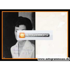 Autogramm Schauspieler | Susanne SCHÖNWIESE | 1960er (Portrait SW)